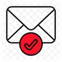 Email Approve Check Sign Icon