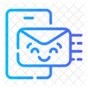 Email Receive Phone Icon