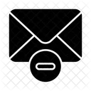Email Remove Message Icon