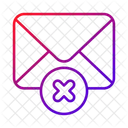 Email Remove Message Icon