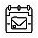 Email in calendar  Icon