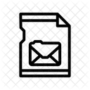 Email in document  Icon