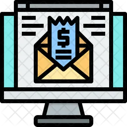 Email Invoice  Icon