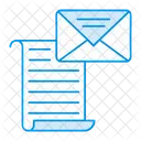 이메일 시트 문서 아이콘