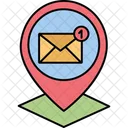 Email Location Mail Location Message Location Icon