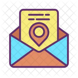 Email Location  Icon