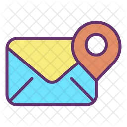 Email Location  Icon