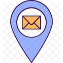 Email Location Mail Location Post Location Icon