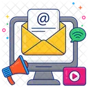 Email Marketing Email Campaign Email Publicity Icon