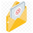Marketing Par E Mail Courrier Promotionnel Courrier Publicitaire Icône