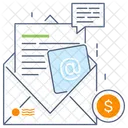 Email Marketing Content Marketing Data Send Icon