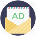 Email Advertising Mail Icon