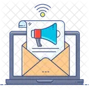 Email Marketing Transactional Marketing Email Promotion Icon