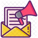 Email Marketing Mail Marketing Email Advertisement Icon