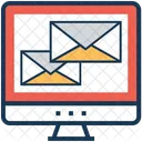Email Marketing Monitor Icon