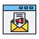 Marketing Email Promotion Icon