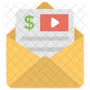 Email Marketing Online Icon