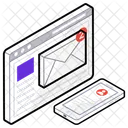 Email Marketing Web Marketing Email Advertisement Icon
