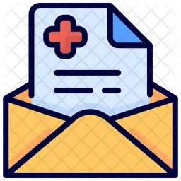 Email médical  Icône