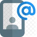 Email Mobile User  Icon