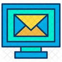 Email Monitor Emmail Mail Icon