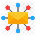 Email Networking  Icon
