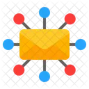 Email Networking  Icon