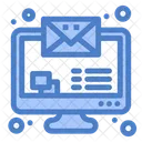 Email Newsletter Donation Email Message Icon