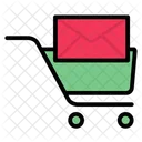 Email Notification Shopping Message Cart Icon