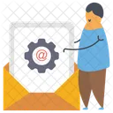 Email Optimization Email Configuration Email Setting Icon