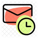 Email Pending Mail Pending Email Time Icon