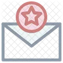 Email Ranking Star Icon