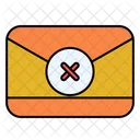 Email Rejected Remove Delete Icon