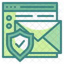 Email Security Mail Security Email Icône