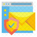 Email Security Mail Security Email Icône