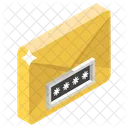 Senha De E Mail Login De E Mail Credenciais De E Mail Icon