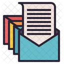 Email Sequence  Icon