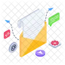 Email Services  Icon