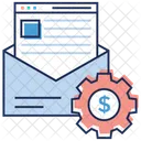 Email Setting Email Encryption Message Setting Icon