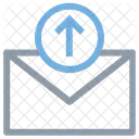 Sortant Email Fleche Icône