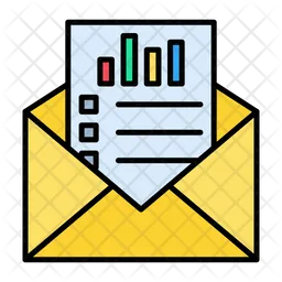 Email Statistics  Icon