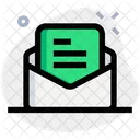 Email Text  Icon