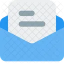 Email Text Mail Text Mail Icon