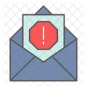 Email Virus Security Icon