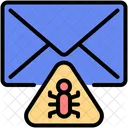 Email virus threat  Icône