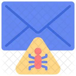 Email virus threat  Icon