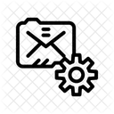 Email with setting  Icon