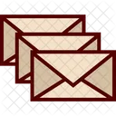 Emails Stack  Icon