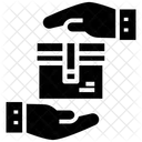 Manuseio De Embalagem Pacote Logistico Entrega De Pacotes Ícone