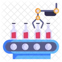 Embalaje de botellas  Icono